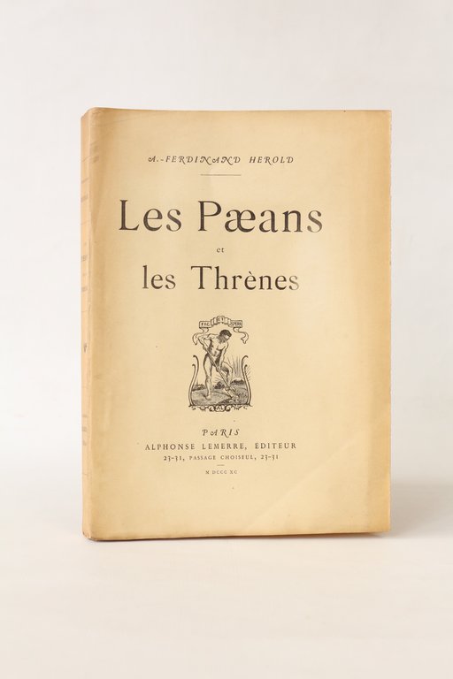 Les paeans et les thrènes