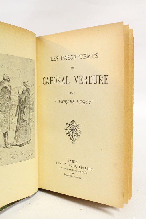 Les passe-temps du caporal Verdure