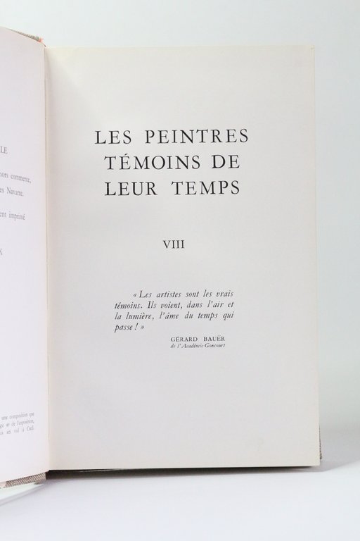 Les peintres témoins de leur temps, tome VIII : L'âge …