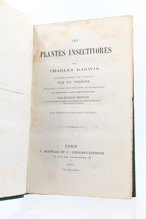 Les plantes insectivores