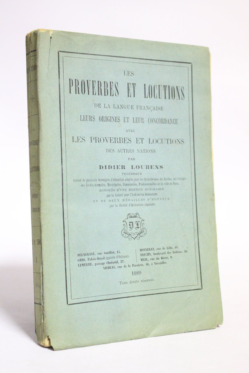 Les proverbes et les locutions de la langue française, leurs … | Immagine principale