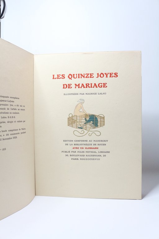 Les quinze joyes de mariage