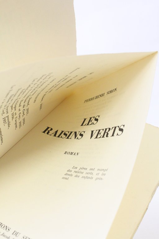 Les raisins verts