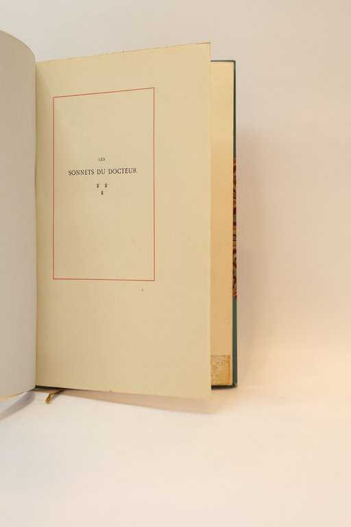 Les sonnets du docteur