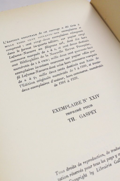 Les Thibault - Cinquième partie. La Sorellina