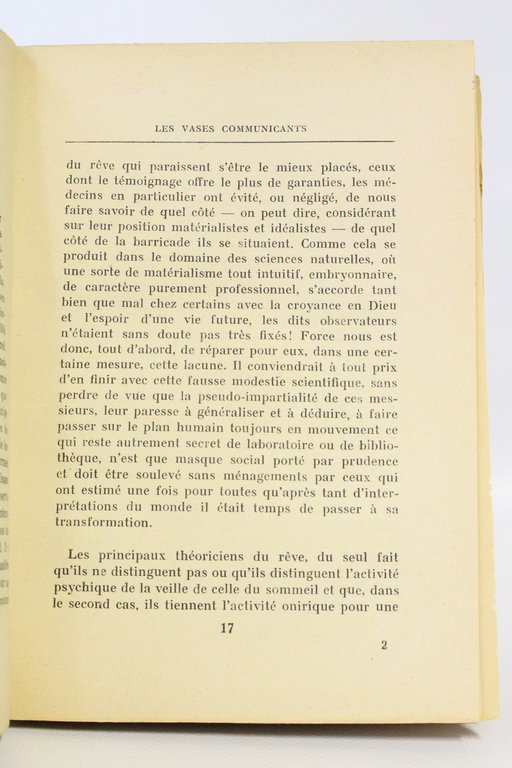 Les vases communicants