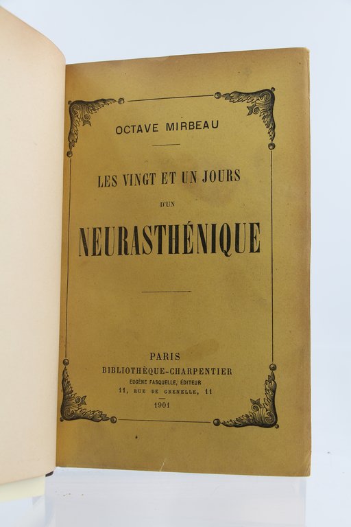 Les vingt et un jours d'un neurasthénique