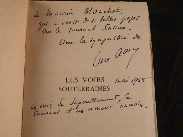 Les voies souterraines