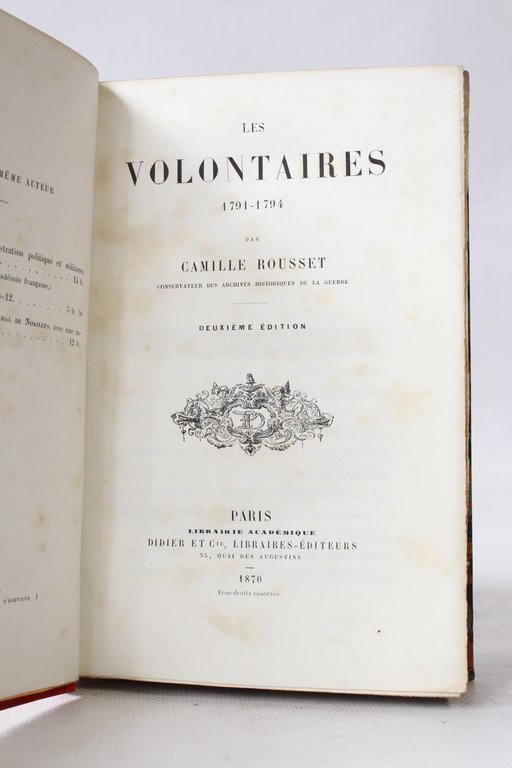 Les volontaires 1791-1794