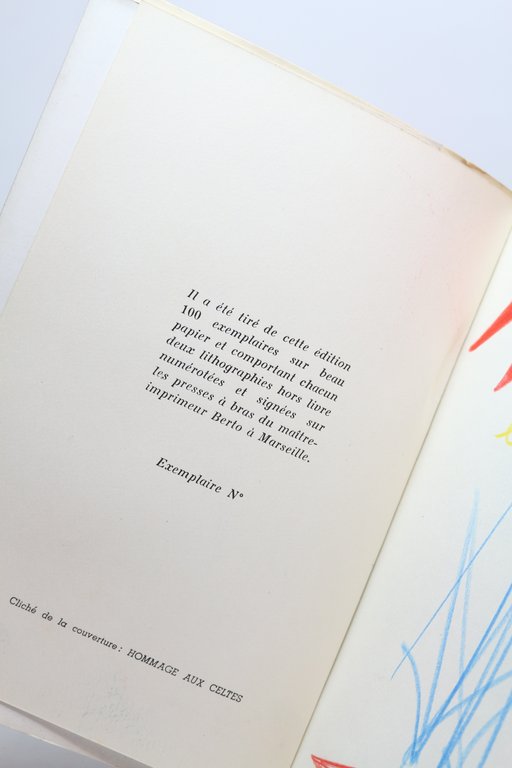Lettre à André Verdet. Plastique et poésie