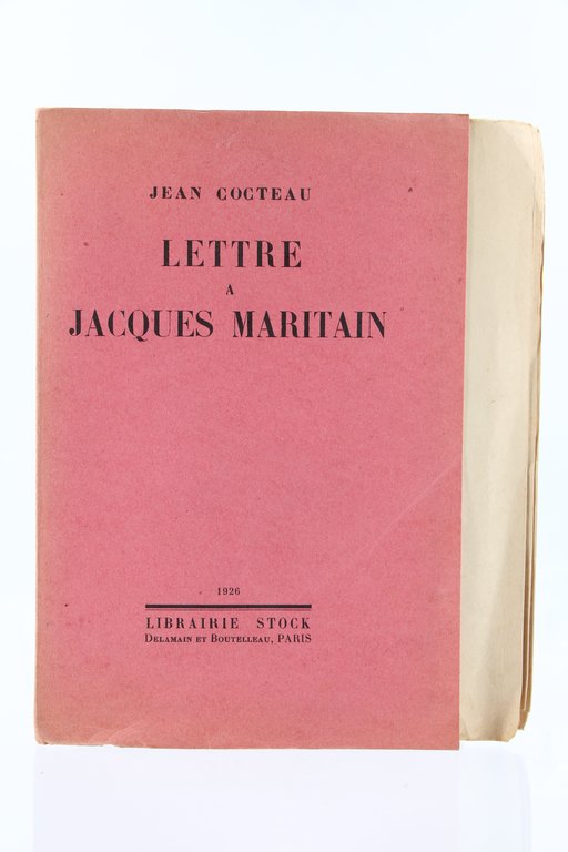 Lettre à Jacques Maritain