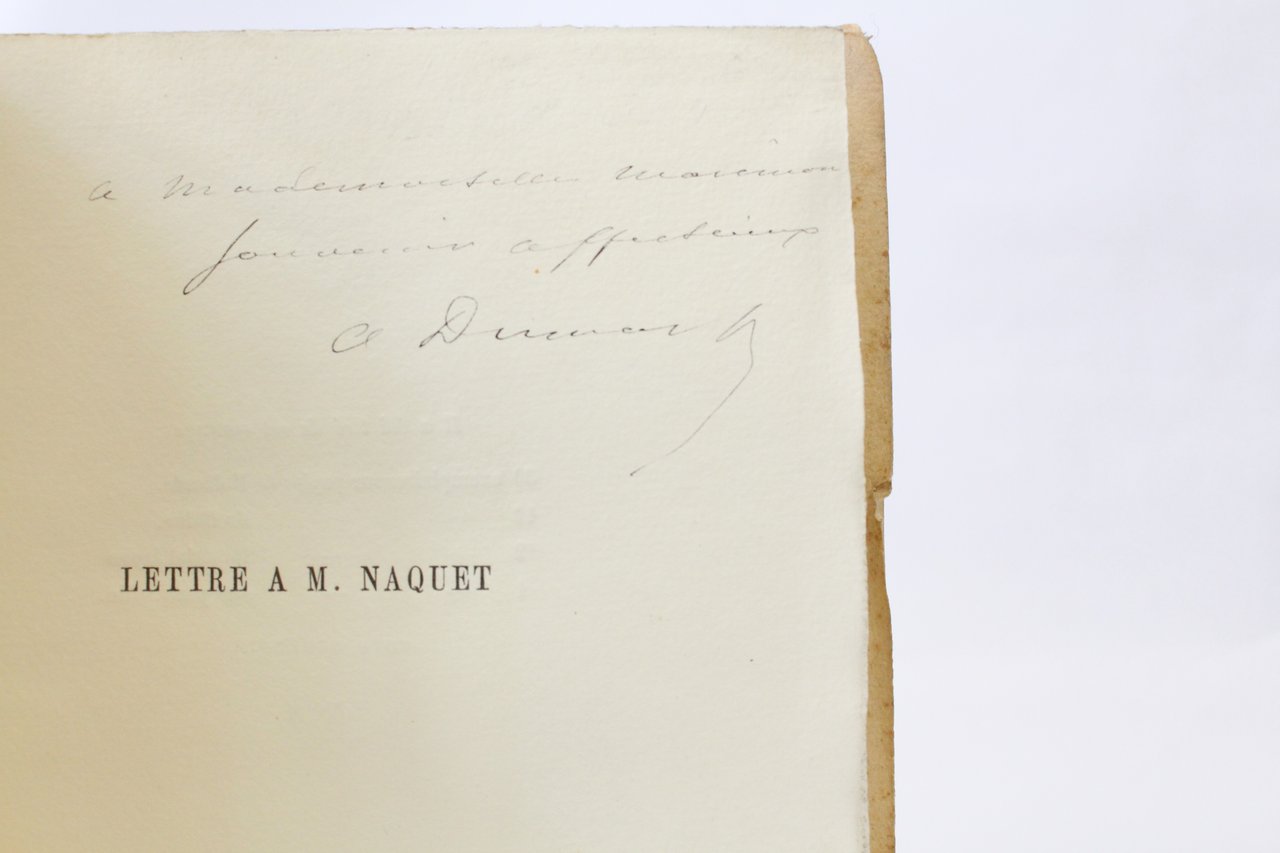 Lettre à M. Naquet