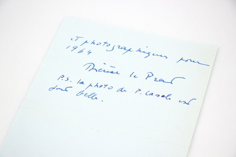 Lettre autographe datée et signée d'une page et demie à …