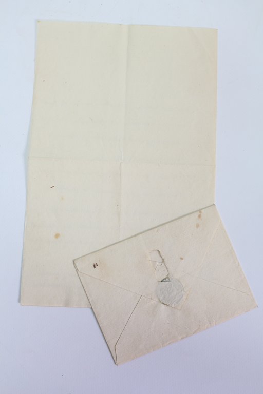 Lettre autographe signée à Caroline de Corval