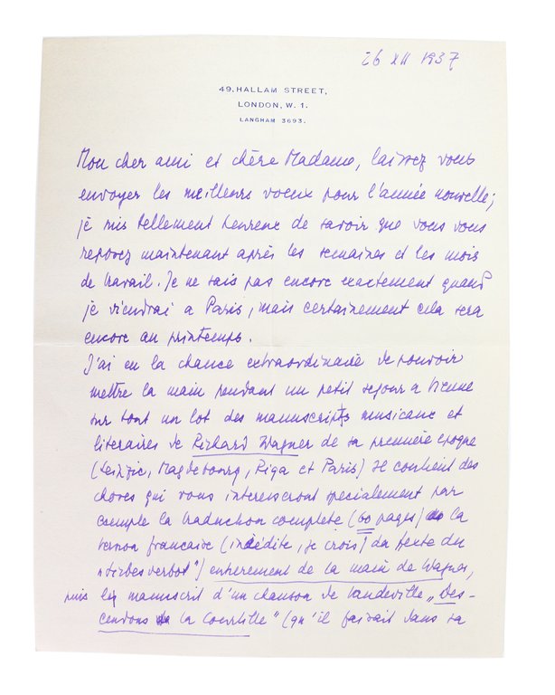 « J'avais la chance de pouvoir acquérir le lot entier …