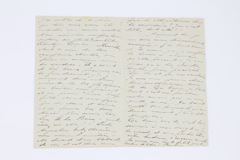 Lettre autographe signée adressée à Natalie Clifford Barney et enrichie …