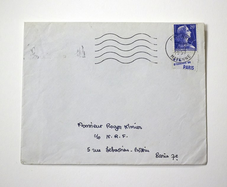 Lettre autographe signée d'une page adressée à son meilleur ami …
