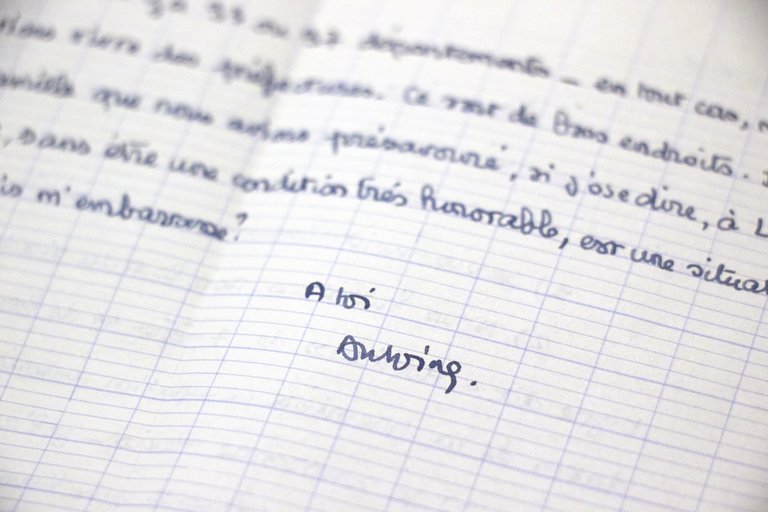 Lettre autographe signée d'une page adressée à son meilleur ami …