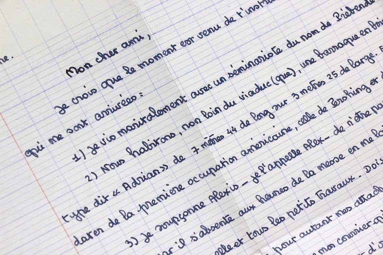 Lettre autographe signée d'une page adressée à son meilleur ami …