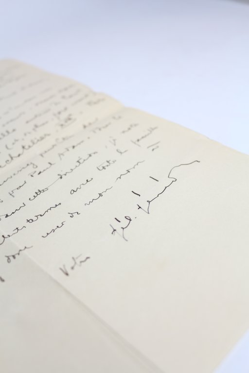 Lettre autographe signée de Félix Fénéon adressée à Gabriel Mourey …