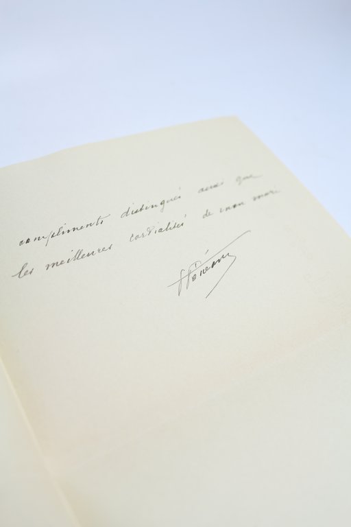 Lettre autographe signée de Félix Fénéon adressée à Gabriel Mourey …