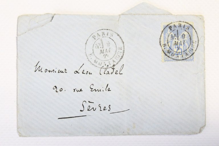 Lettre autographe signée de Gustave Flaubert adressée à Léon Cladel