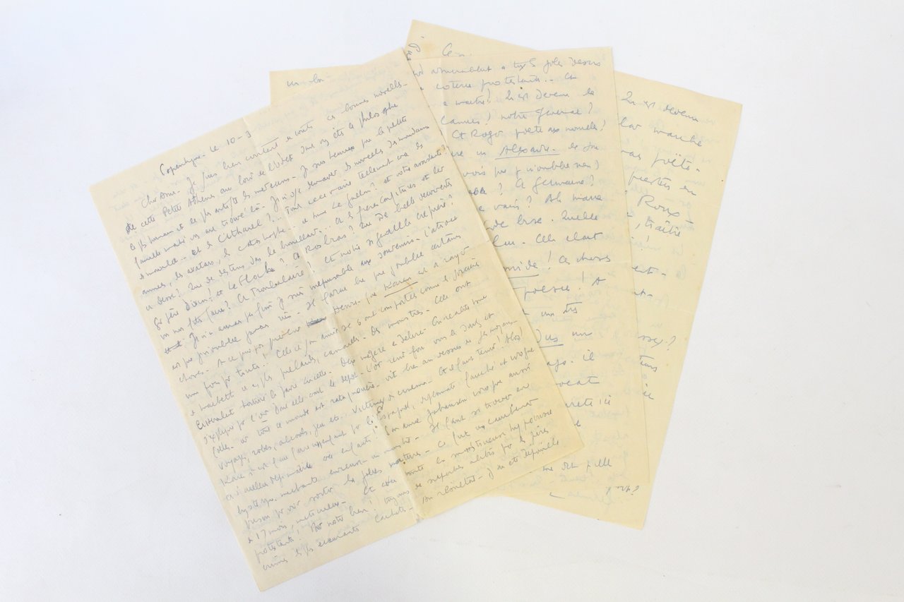 Lettre autographe signée de Louis-Ferdinand Céline au docteur Tuset et …