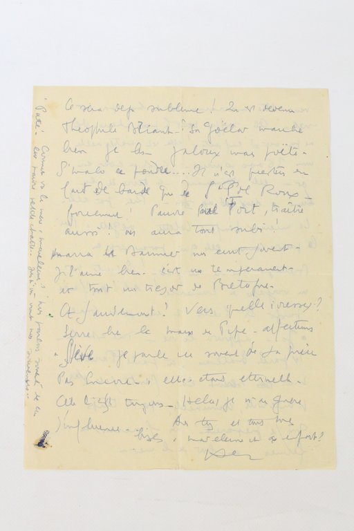 Lettre autographe signée de Louis-Ferdinand Céline au docteur Tuset et …