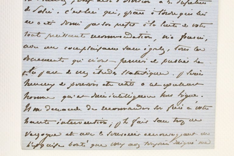 Lettre autographe signée de Maxime Du Camp