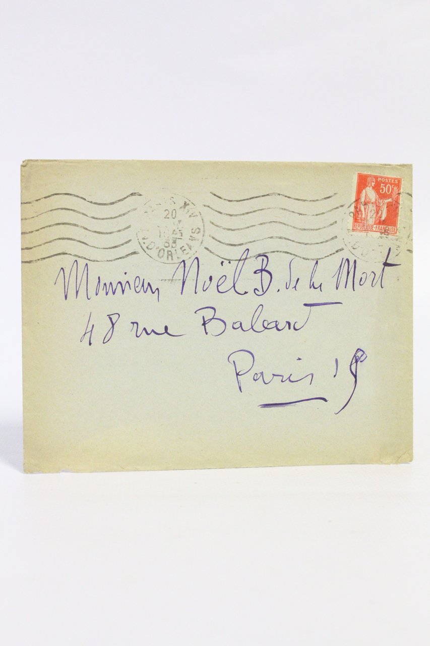 Lettre autographe signée de Pierre Albert-Birot