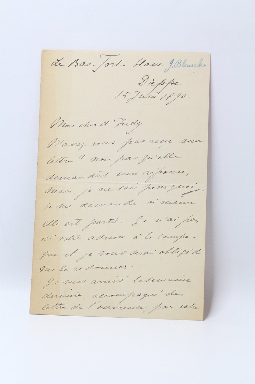 des farceurs de matelots chantent des choses émouvantes • Lettre …