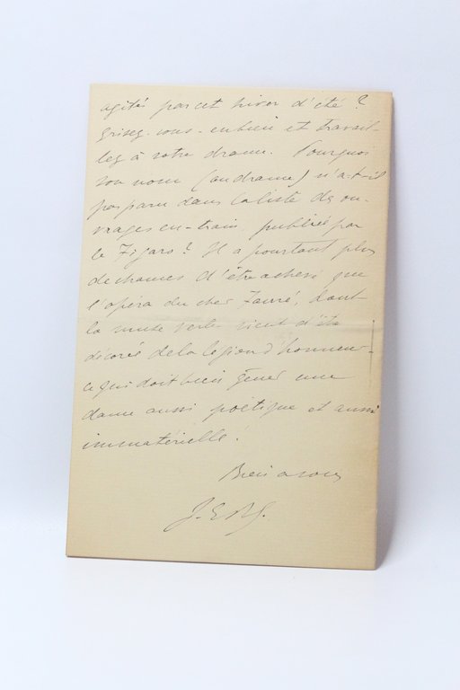 des farceurs de matelots chantent des choses émouvantes • Lettre …