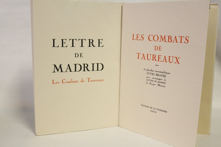 Lettre de Madrid - Les combats de taureaux