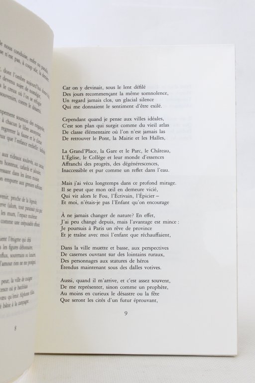 Lettre sur l'univers et autres discours en vers français