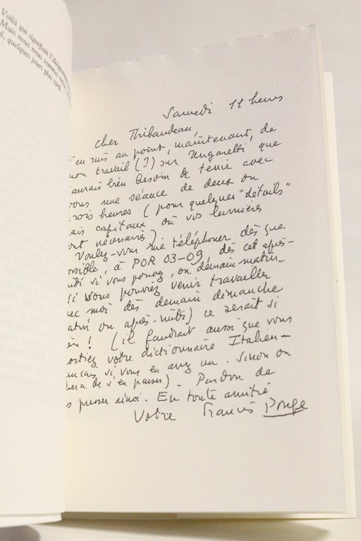 Lettres à Jean Thibaudeau