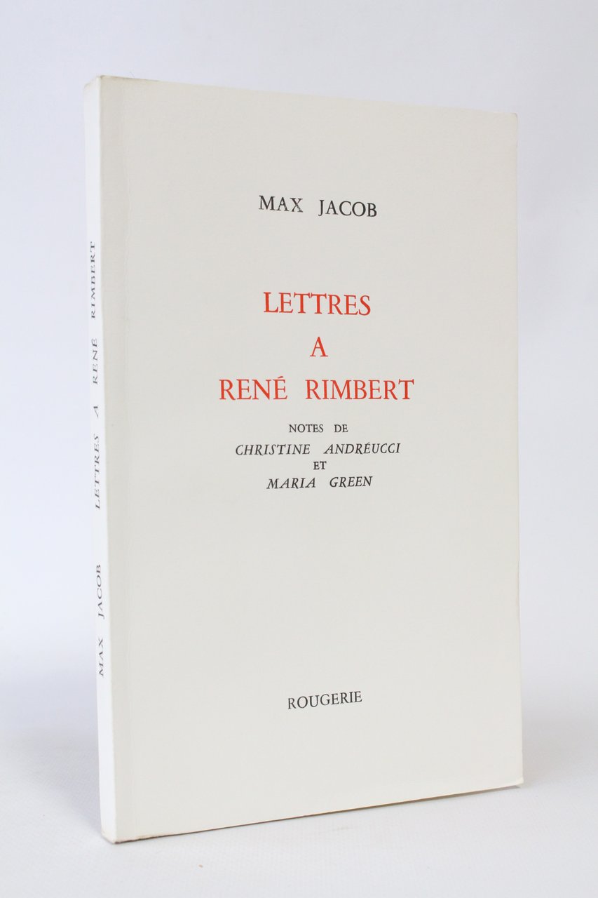 Lettres à René Rimbert