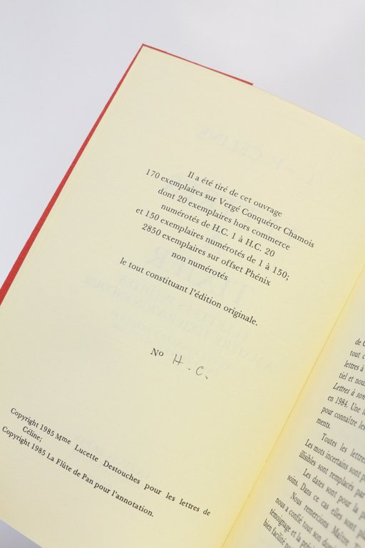 Lettres à Tixier - 44 lettres inédites à Maître Tixier-Vignancour