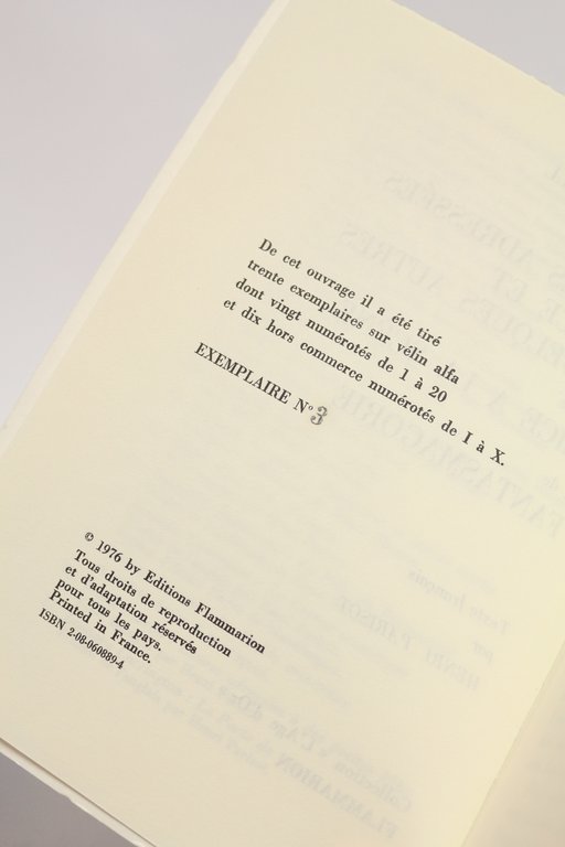 Lettres adressées à Alice et à quelques autres suivi de …