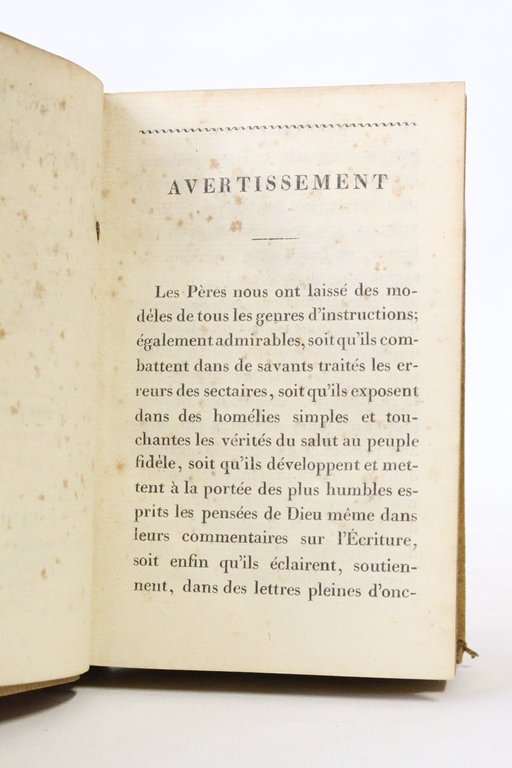 Lettres choisies des Pères