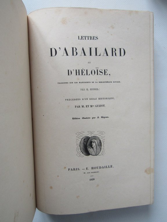 Lettres D'Abailard et D'Heloise
