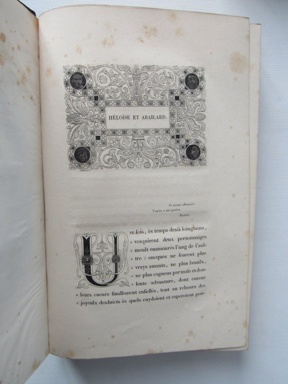 Lettres D'Abailard et D'Heloise