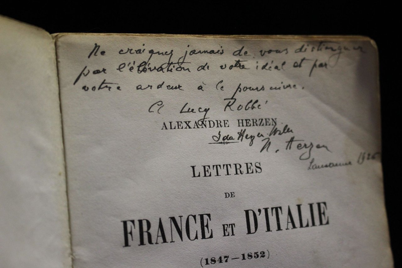 Lettres de France et d'Italie (1847-1852)