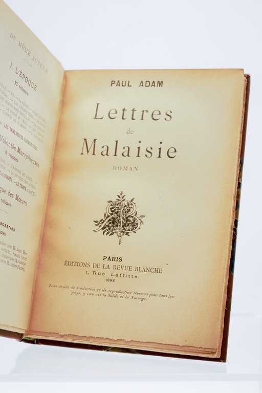Lettres de Malaisie
