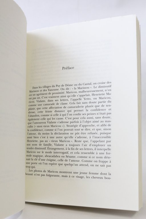 Lettres de Maricou