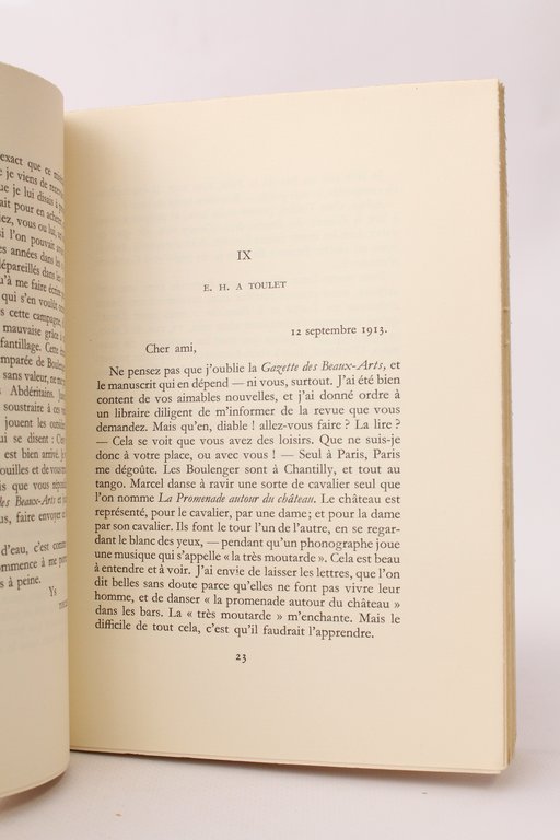 Lettres de P.J. Toulet et de Emile Henriot
