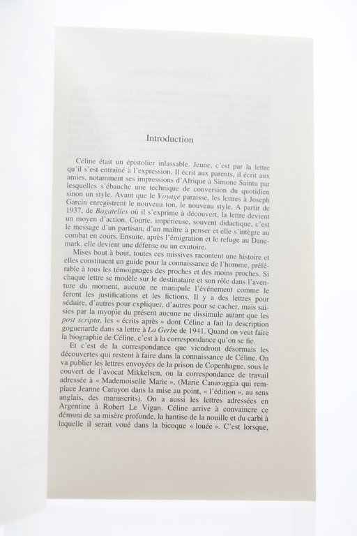 Lettres des Années noires