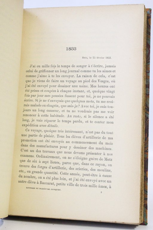 Lettres du maréchal Bosquet 1830-1853