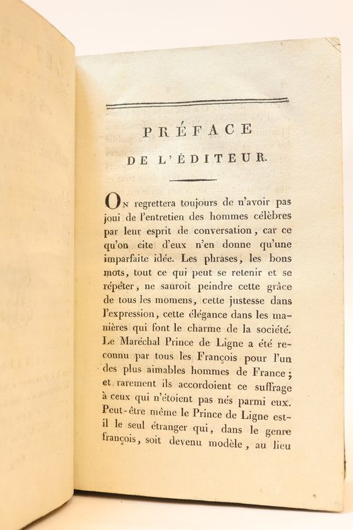 Lettres et pensées du maréchal prince de Ligne, publiées par …