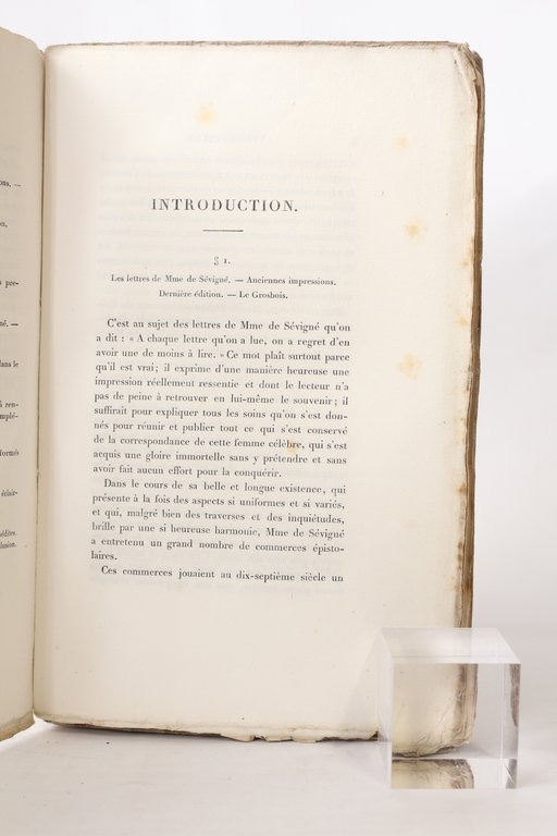 Lettres inédites à madame de Grignan