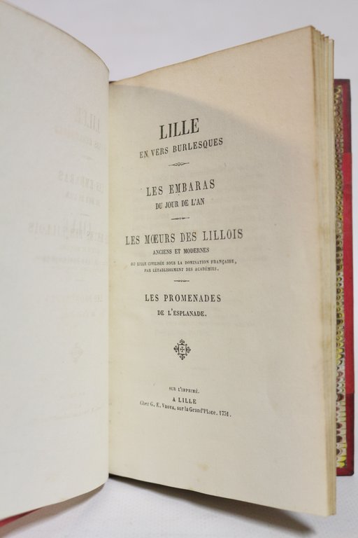 Lille en vers burlesques. - Les embaras du jour de …